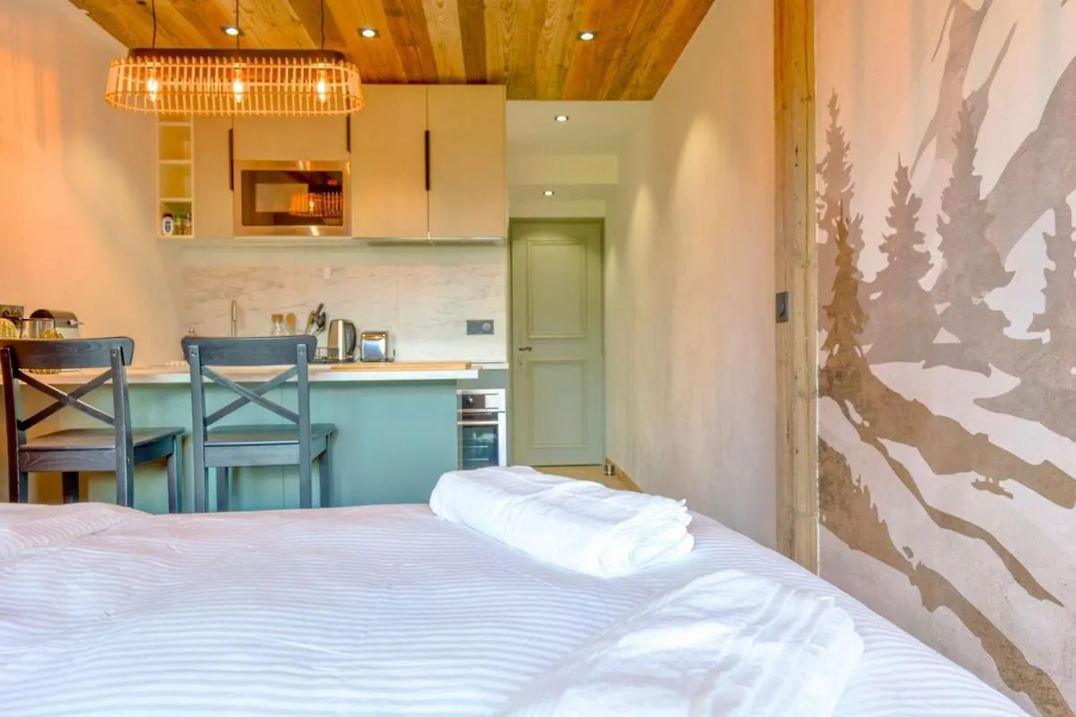 Апартаменты Nid Douillet Au Pied Du Tramway Du Montblanc A Saint-Gervais Франция