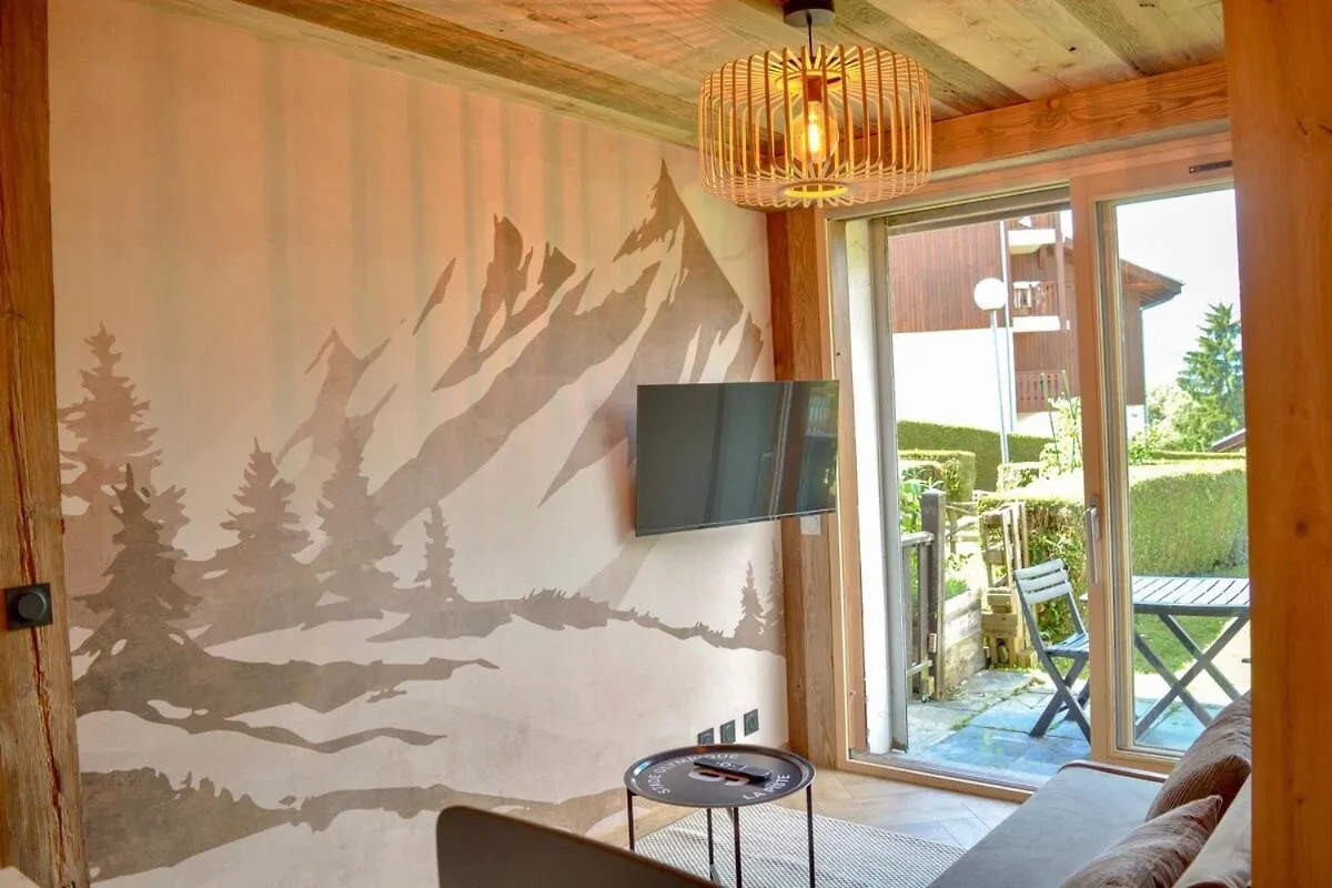 Апартаменты Nid Douillet Au Pied Du Tramway Du Montblanc A Saint-Gervais Сен-Жерве-Ле-Бэн